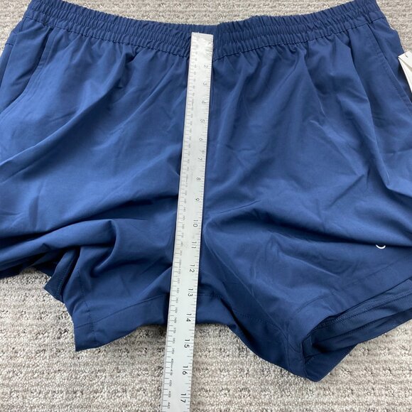 Calvin Klein Swimwear Swim Trunks Men XXL Navy Blue Lined New With Tags Designer - Picture 12 of 13